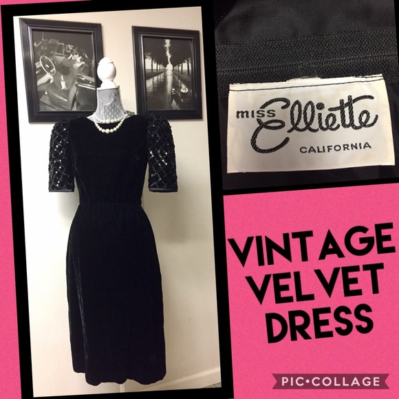 🖤 “Miss Elliette” VINTAGE social occasion DRESS! - Picture 3 of 8